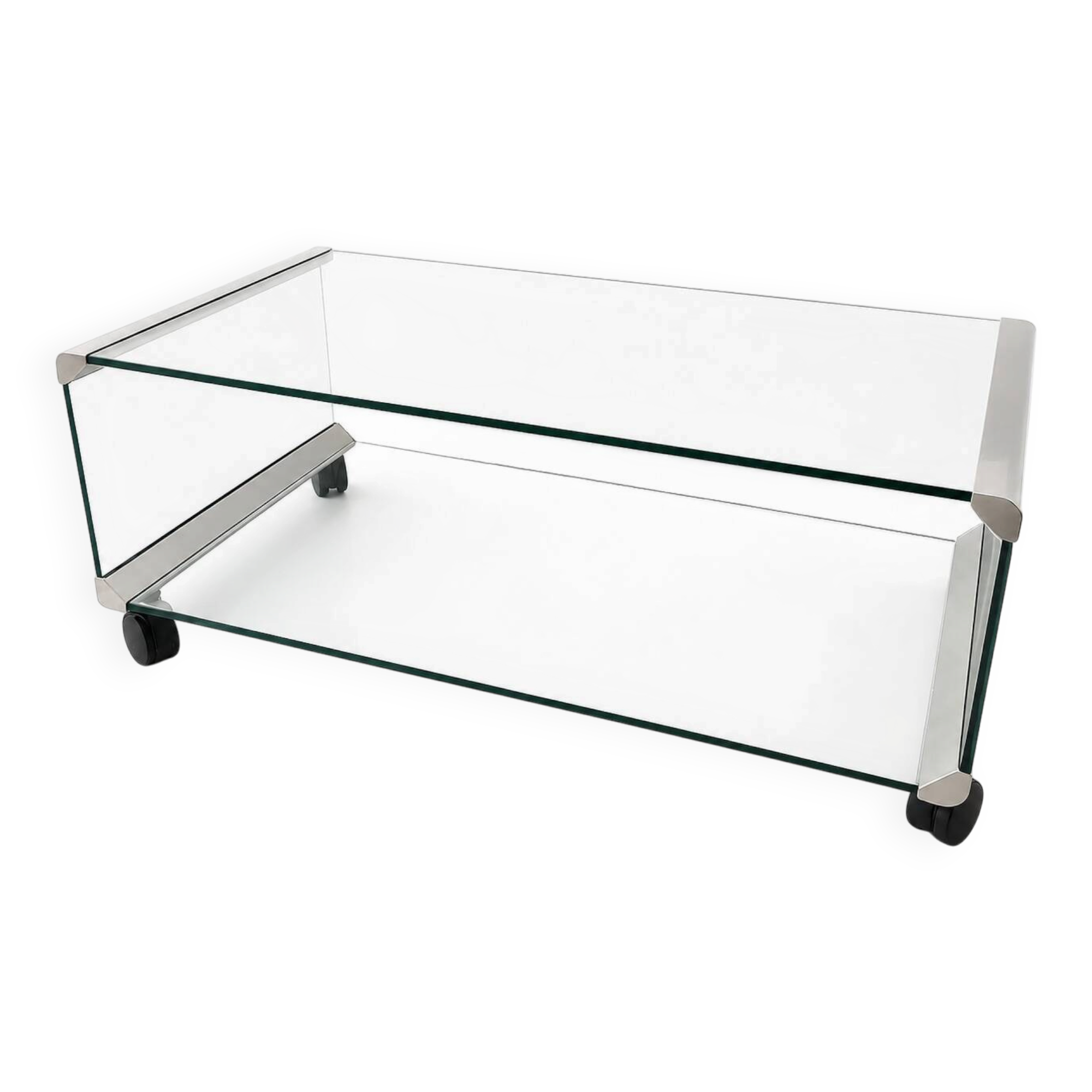 Coffee table George 1 – Gallotti&Radice – Pierangelo Gallotti – tempered glass