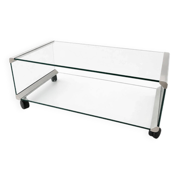 Coffee table George 1 – Gallotti&Radice – Pierangelo Gallotti – tempered glass