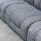Restored vintage 3-seater modular sofa from the 1970s