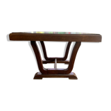 Table en bois art déco