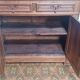 19th-century walnut Saint Hubert buffet