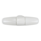 Wilhelm Wagenfeld Bauhaus White Double Sconce Wall Light, Germany, 1950s