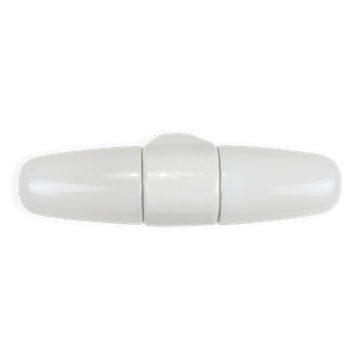 Wilhelm Wagenfeld Bauhaus White Double Sconce Wall Light, Germany, 1950s