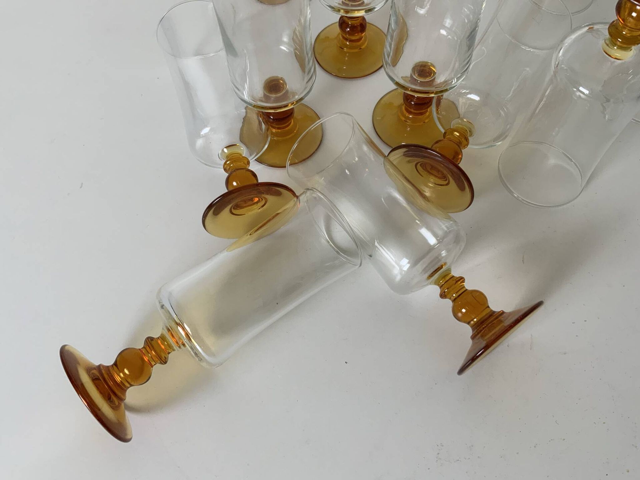 Vintage Luminarc flutes