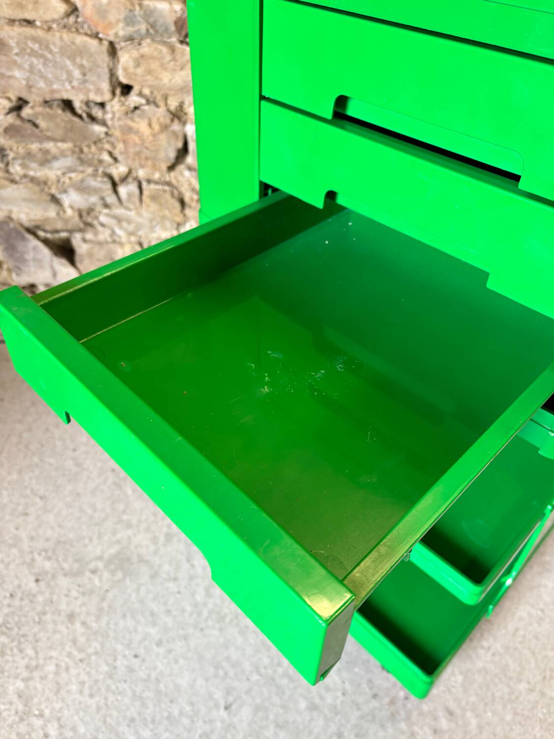 Architect's rolling cart by Giovanni Pelis for Stile Neolt 1970