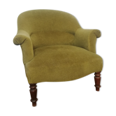 Armchair old green toad