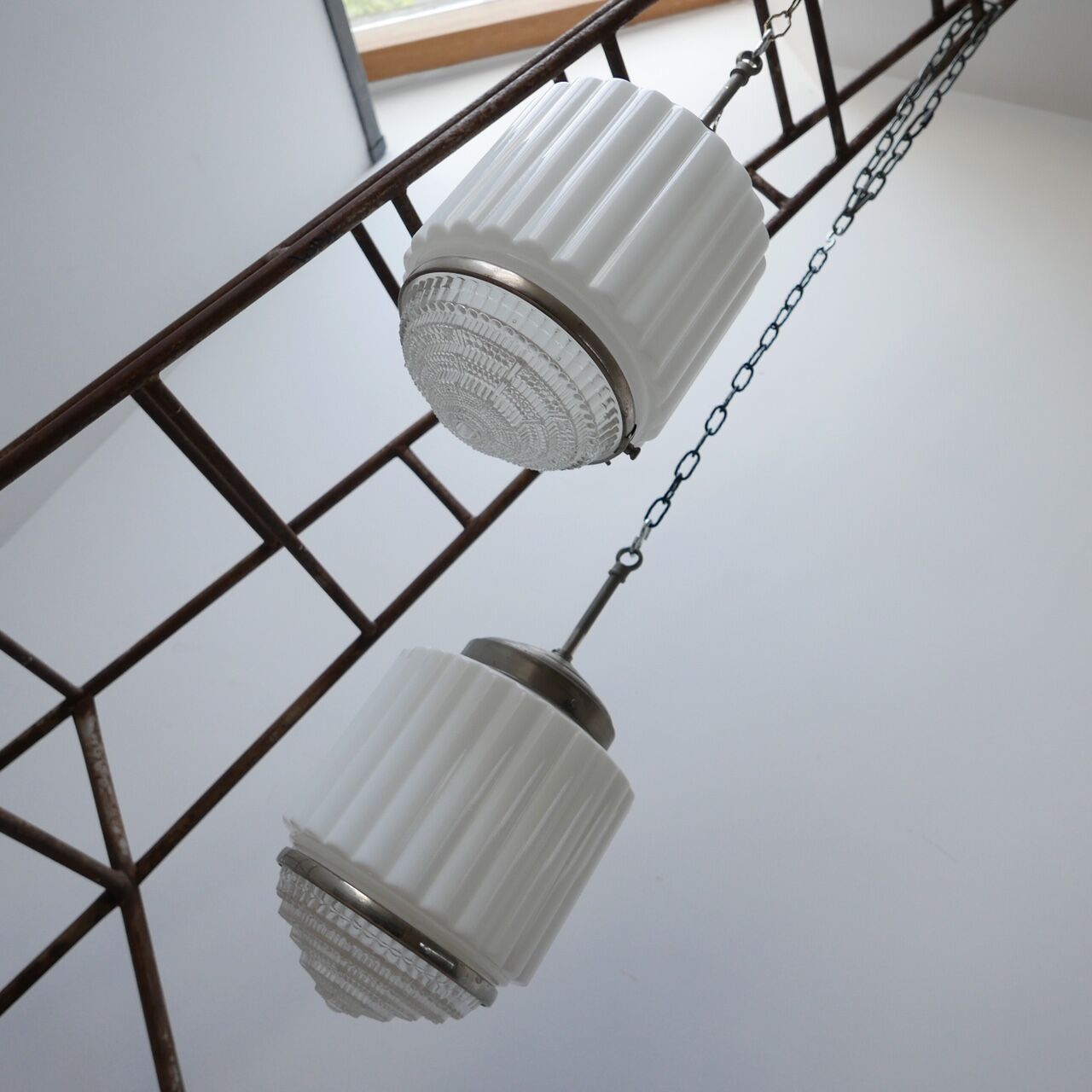 Art Deco hanging lamp