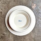 Assiette à gâteau Longchamp en terre de fer, service "René"