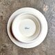 Longchamp ironware cake plate, "René" service