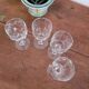 Set of 4 small wine glasses