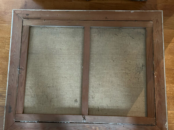 Tableau : huile sur toile