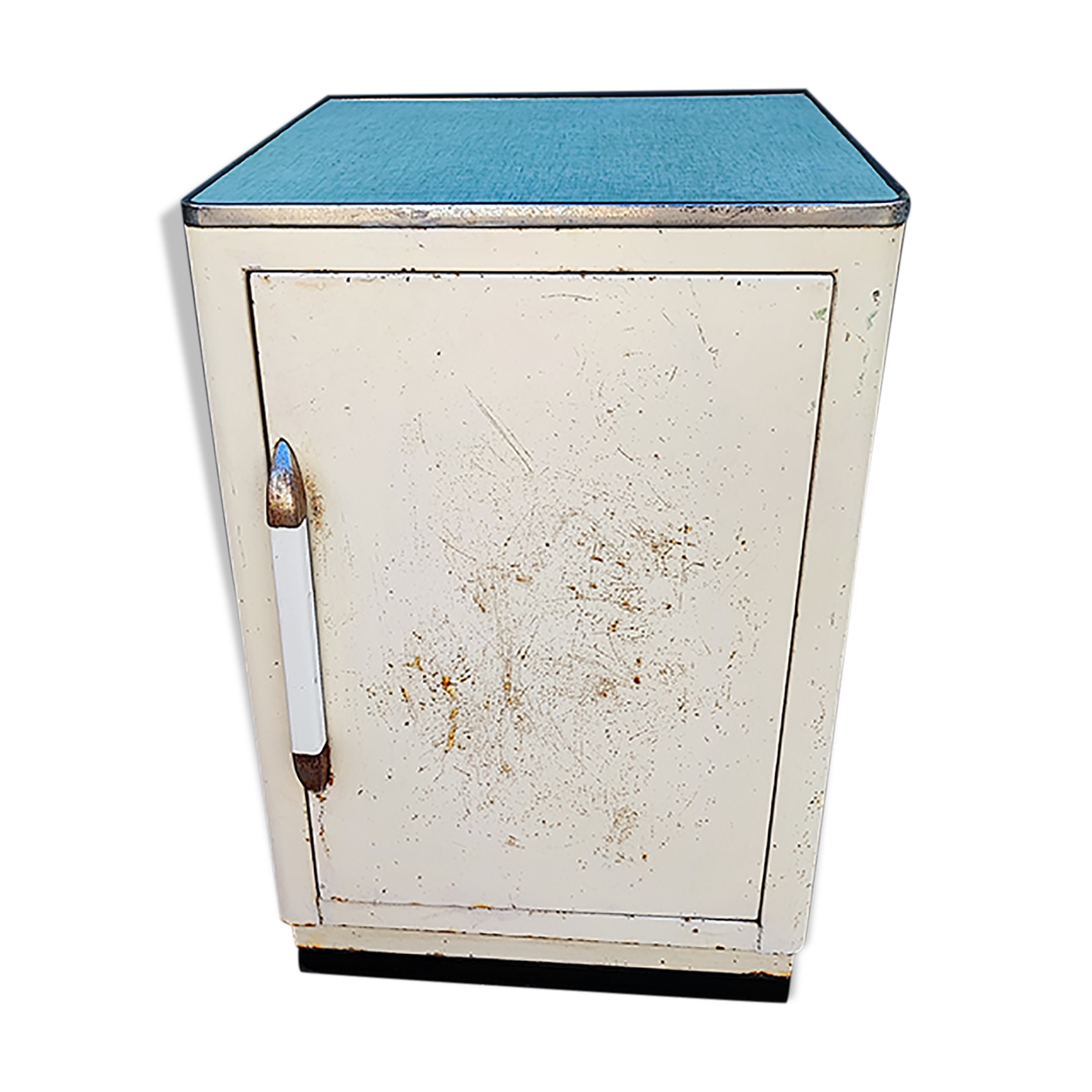 Meuble armoire de cuisine métallique