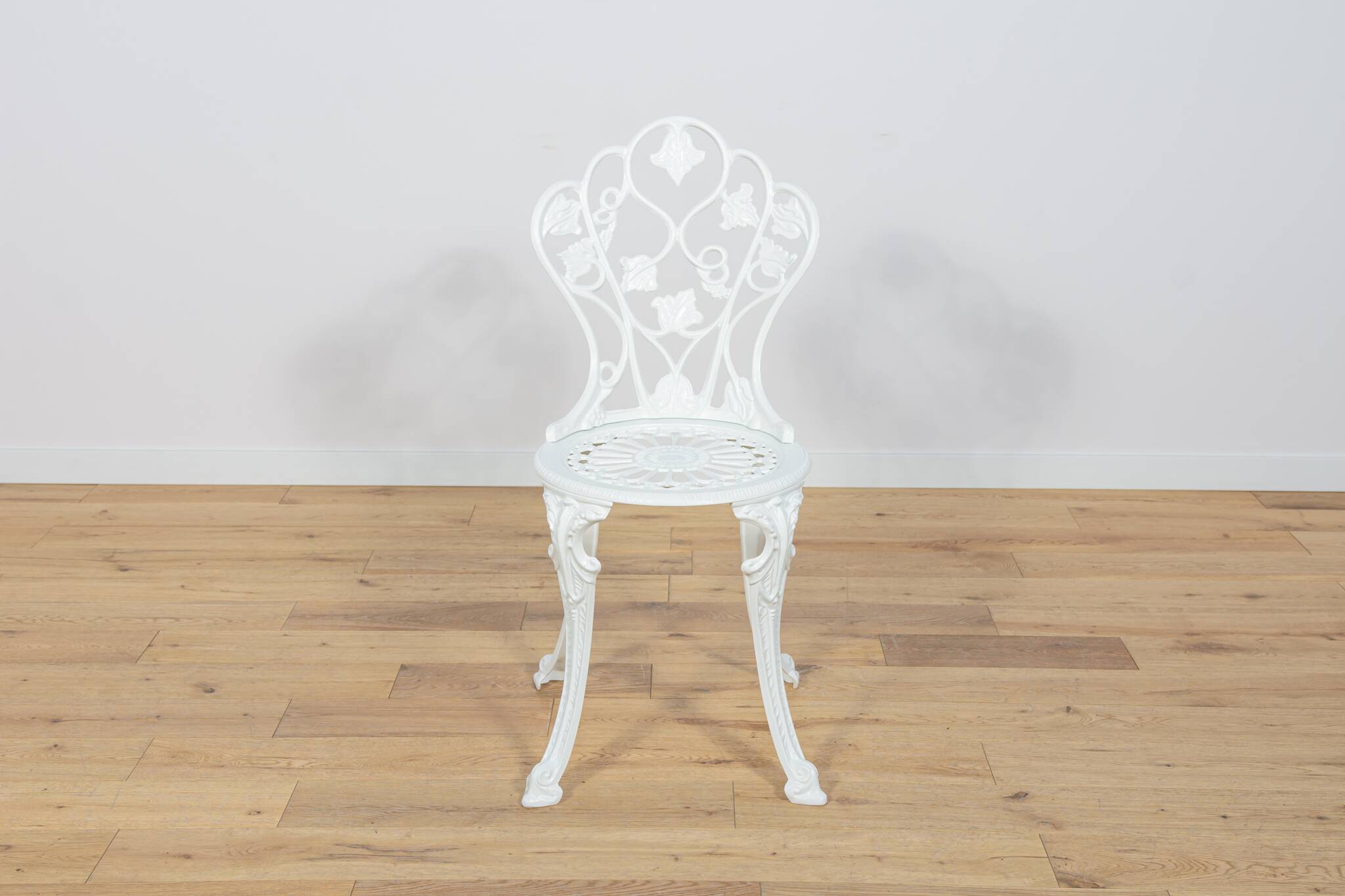 Art Nouveau Aluminum Garden Chairs, 1950s, United Knigdom, Set of 5