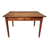 Antique French oak table, 19th century.