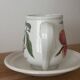 Ensemble de 3 tasses et soucoupes Portmeirion Pomona