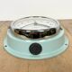 Vintage blue citizen navy wall clock, 1970s
