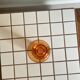 Candlestick candlestick design retro orange