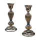 Paire de bougeoirs anciens