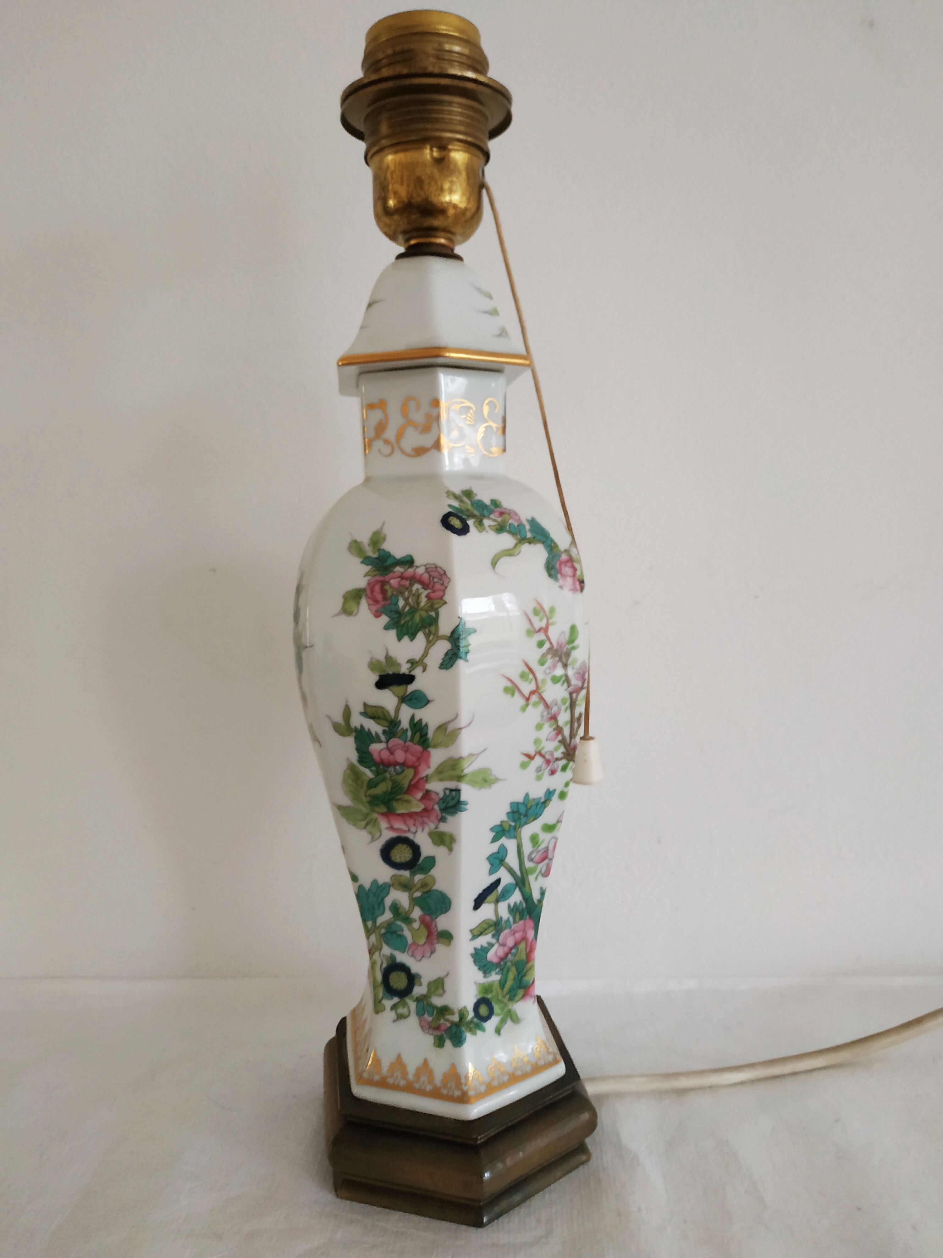 China porcelain lamp foot