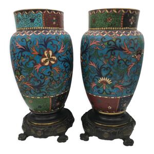 paire d’anciens vases