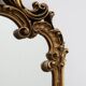Grand miroir en bois doré de style rococo, Belgique, 20e siècle
