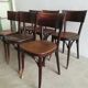 6 chaises bistrot Baumann