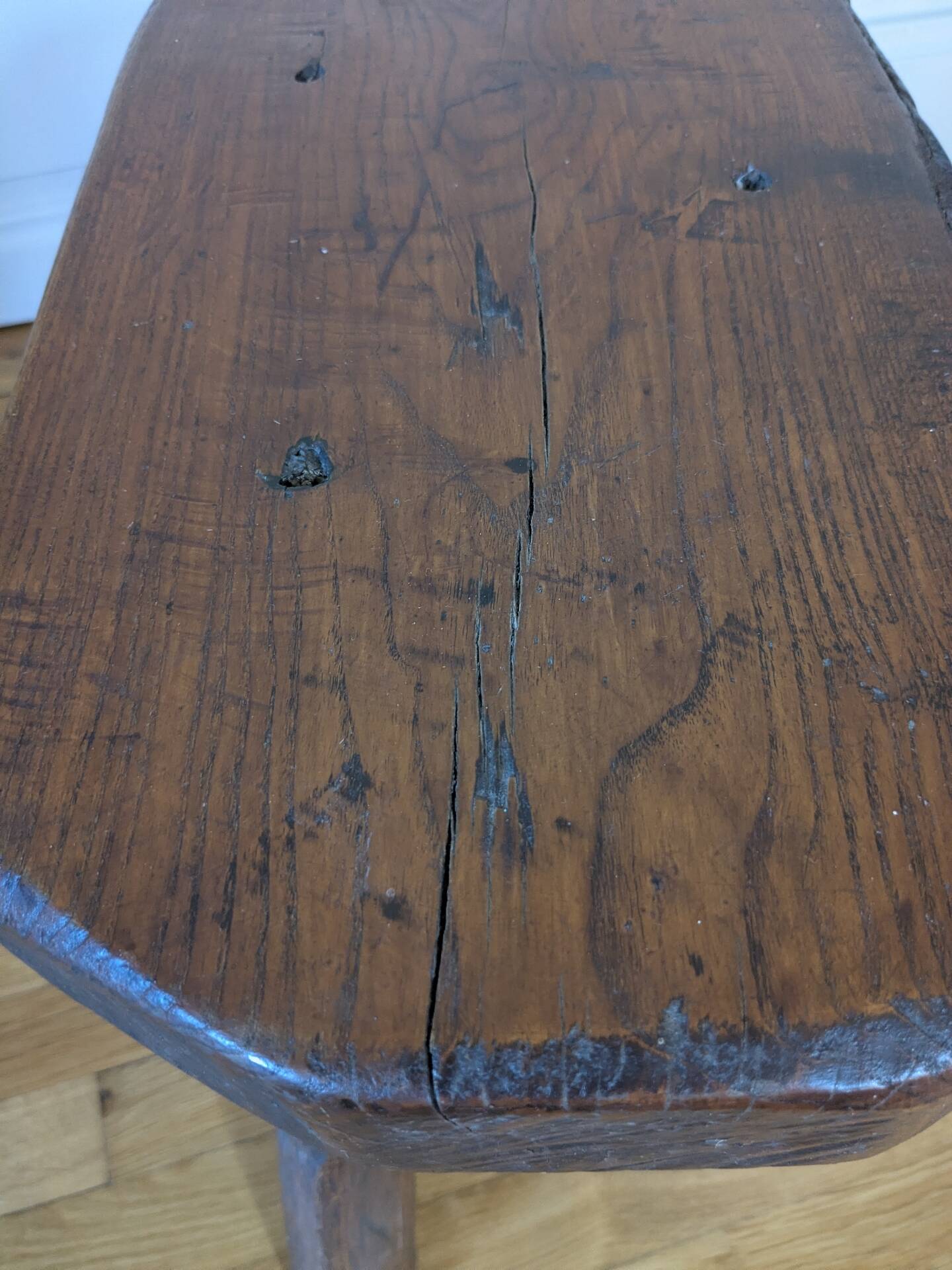 Brutalist tripod stool