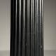 Neoclassical black plaster column