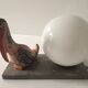 Old bedside lamp 50s pelican