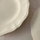 Antique Sarreguemines crockery – cream soup plates – set of 4