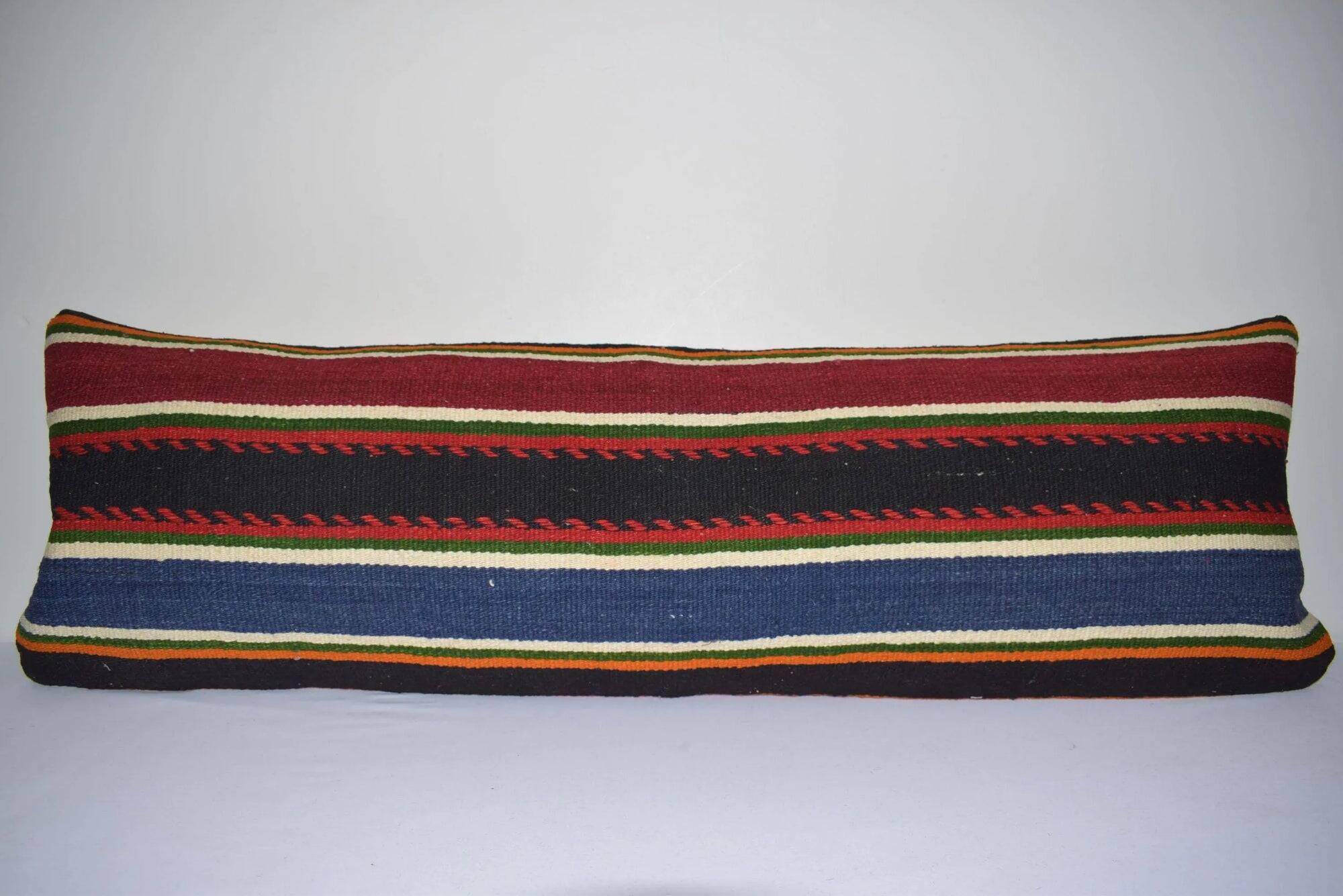 Housse de coussin kilim vintage 122x41 cm