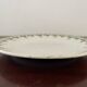 Round ironstone dish Moulin des Loups & Hamage Nord Violetta model