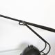 Vintage balance lamp aluminor black lacquered metal