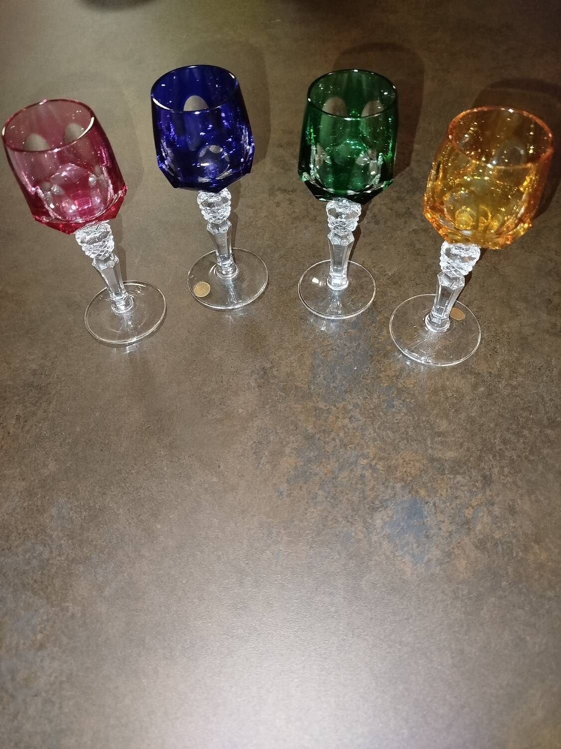 Crystal glasses