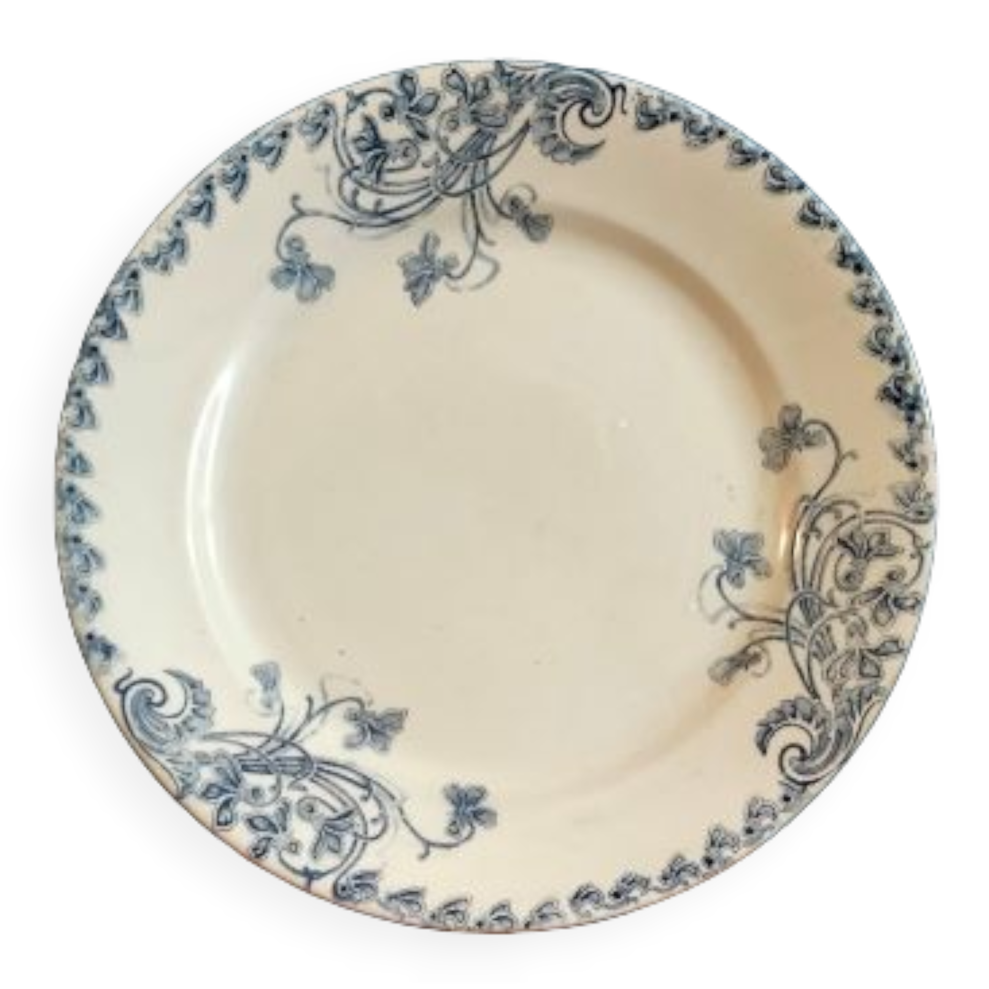 Ancien Plat de service Terre de Fer