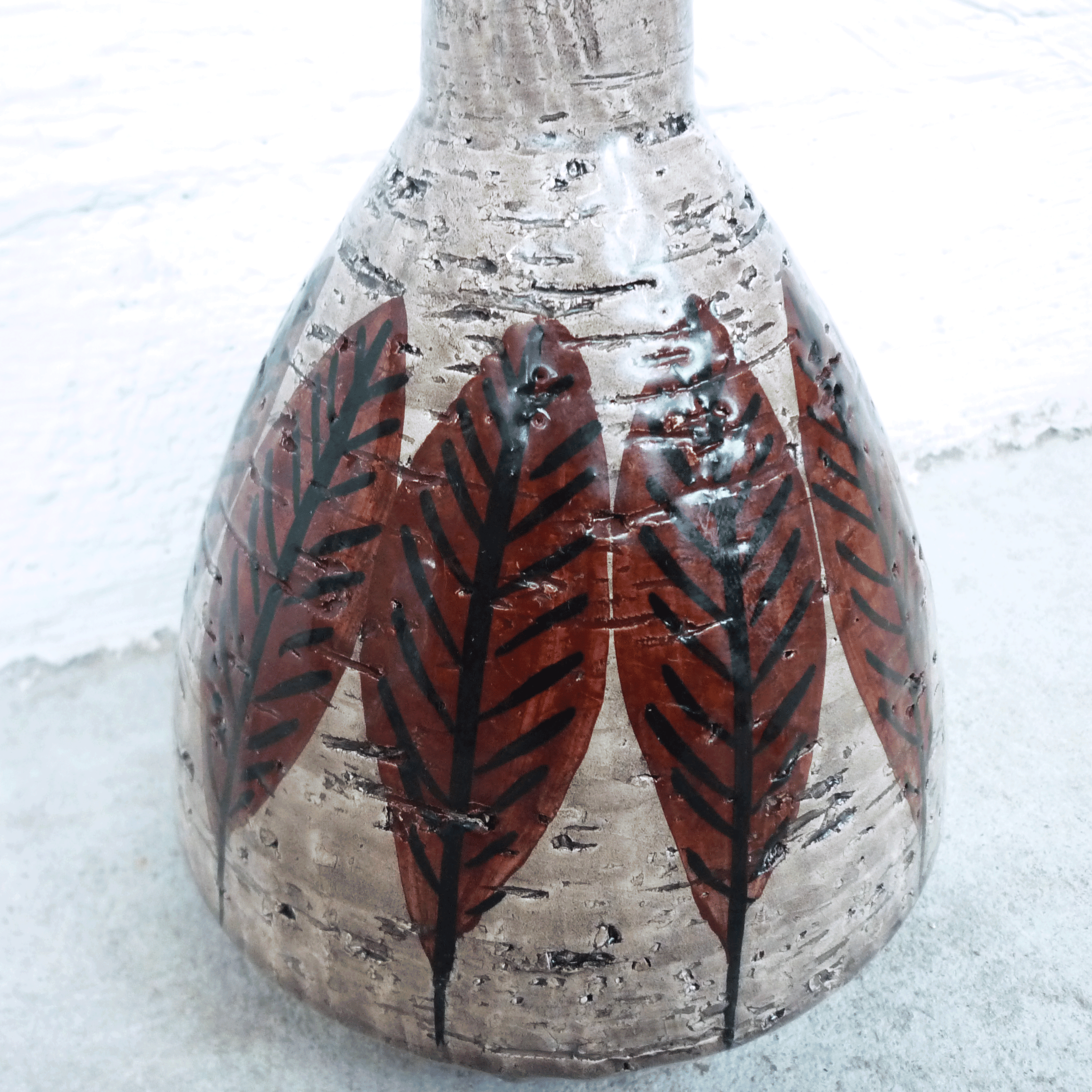 Swedish vase ceramic, 1960