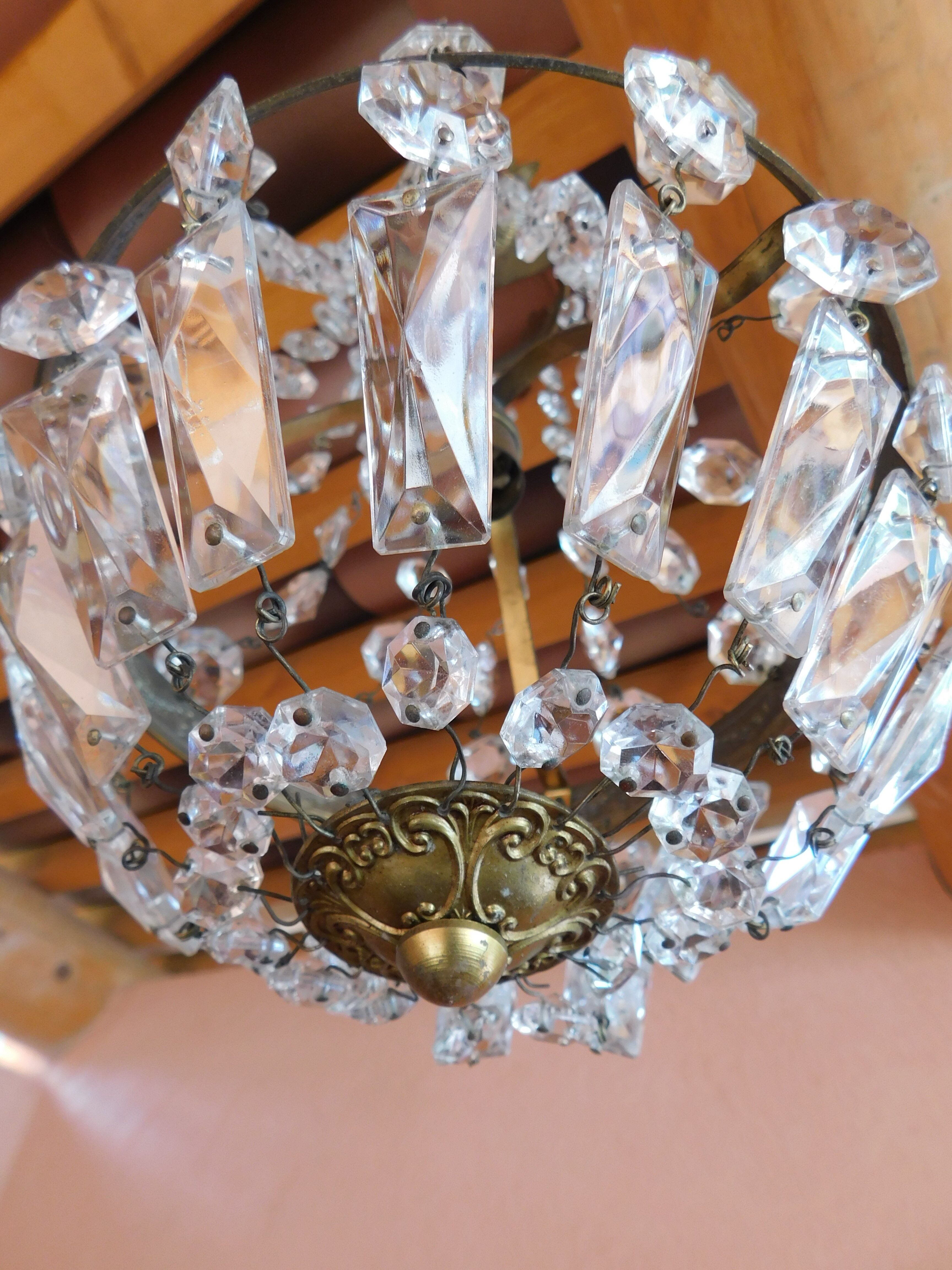 Hot air balloon chandelier - 20 cm