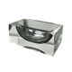0s Stunning Grey Ashtray or Catchall By Flavio Poli for Seguso.