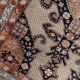 Handmade vintage Turkish Sivas rug 3.8' x 6.3' (118cm x 194cm) 1950s