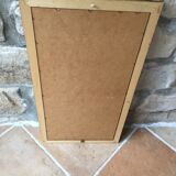 Golden vintage mirror 35x65cm