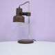 lampe de table vintage en métal marron réglable