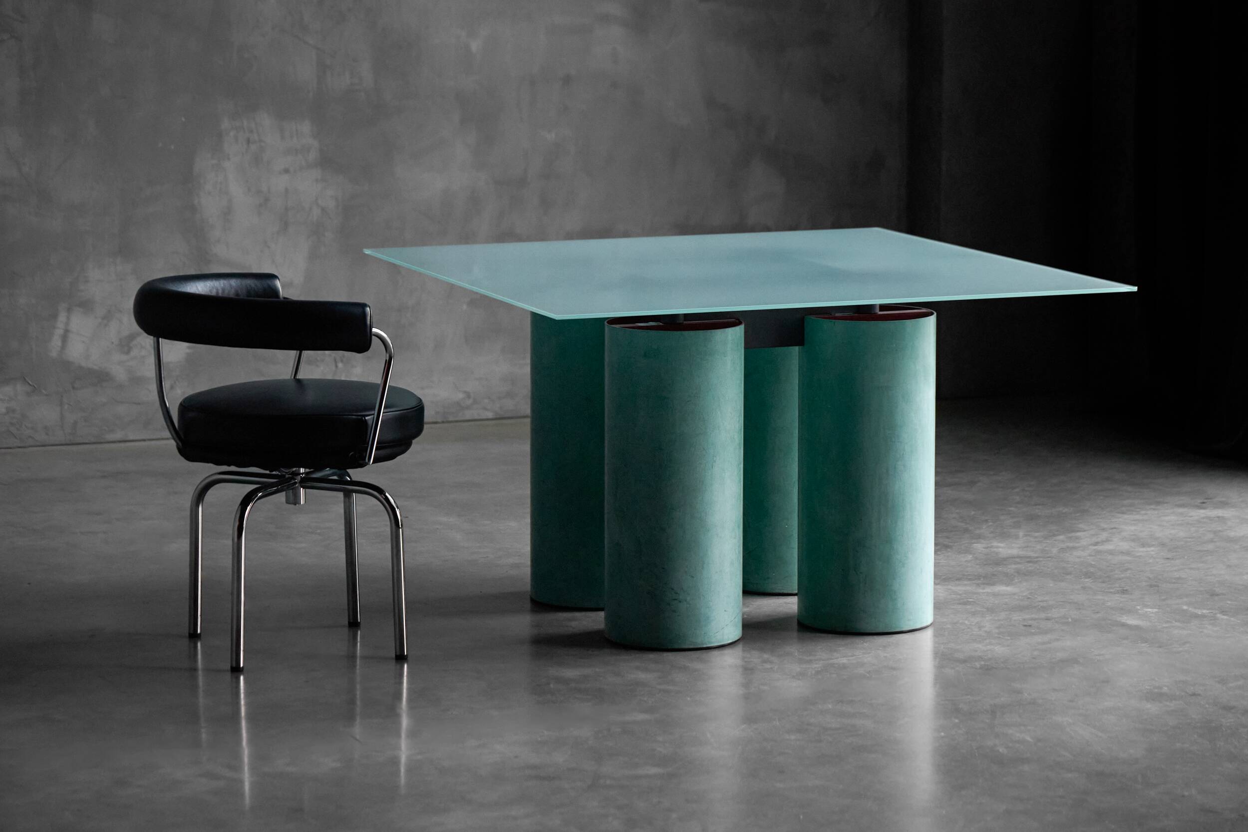 Serenissimo dining table by Lella & Massimo Vignelli for Acerbis, Italy, 1970s