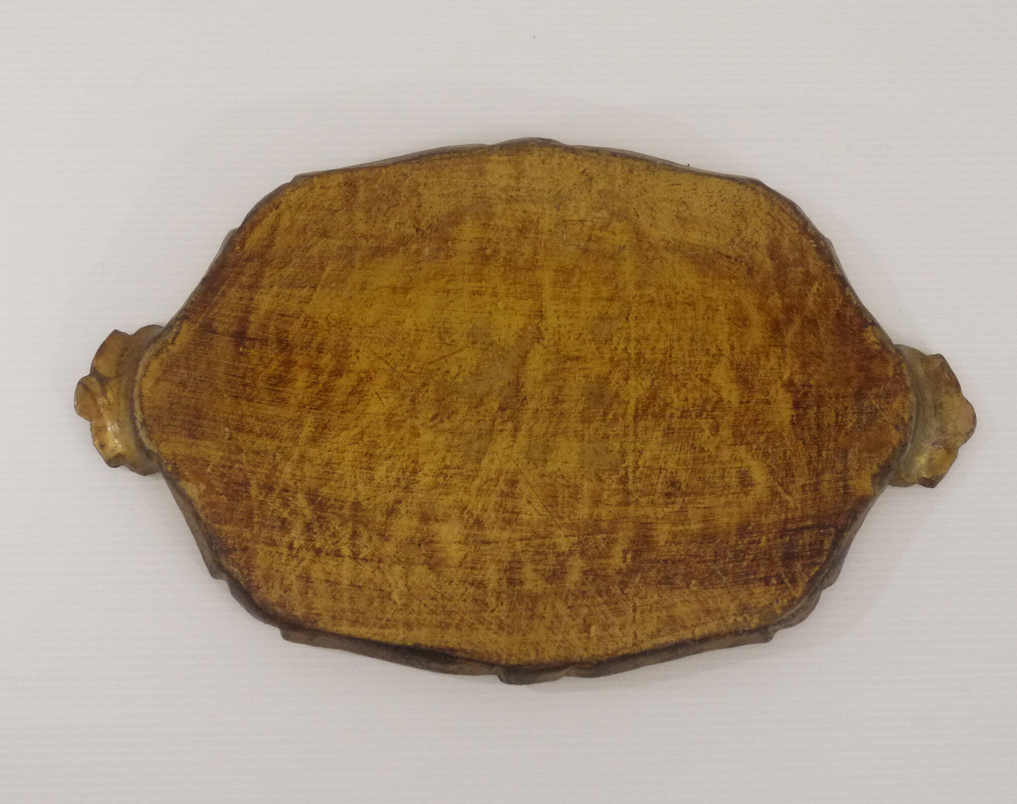 Hand-painted tray Florentine