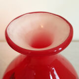 Set de 3 vases en verre Murano handmaee