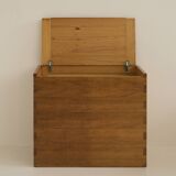 Large chest Maison Regain in solid pine Vintage Circa 1975