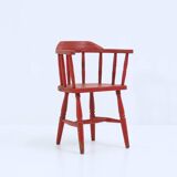 Late Scandinavian 19th Century Country House Side Chair