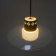 Mid-Century Glass Chandelier, 1970s