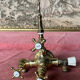 Robinet lavabo bronze doré  1900