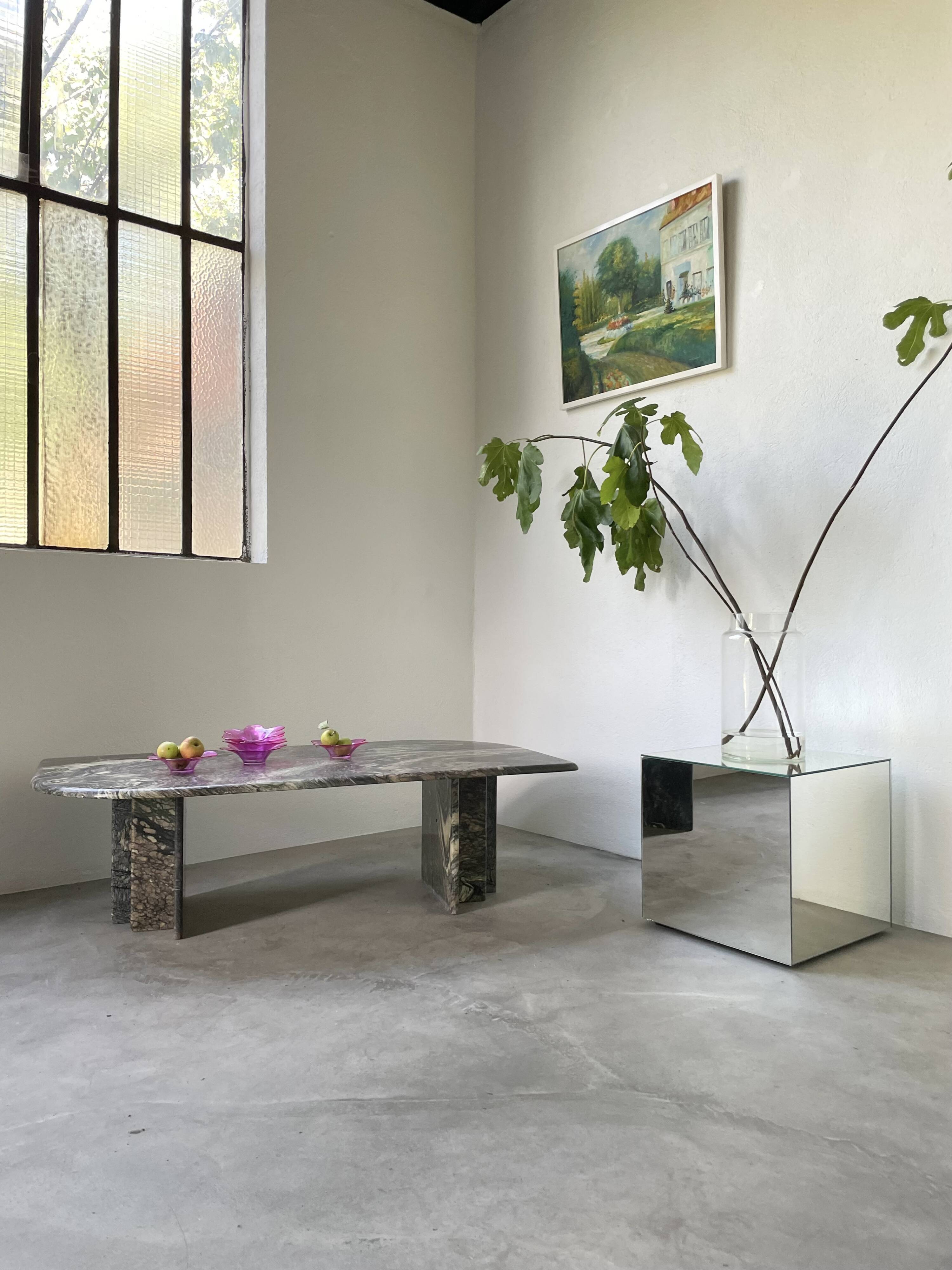 6 pop pink glass cups