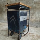 Industrial trolley workbench Citroen chest of drawers